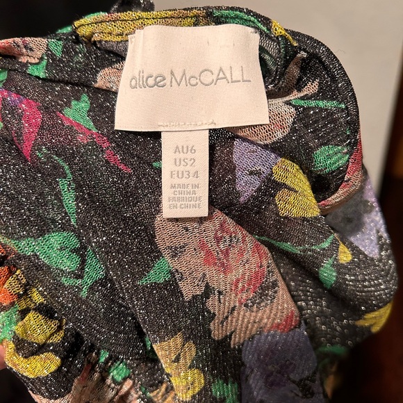 ALICE MCCALL Cosmic Dancer Mini Dress Size 2 - Picture 4 of 12